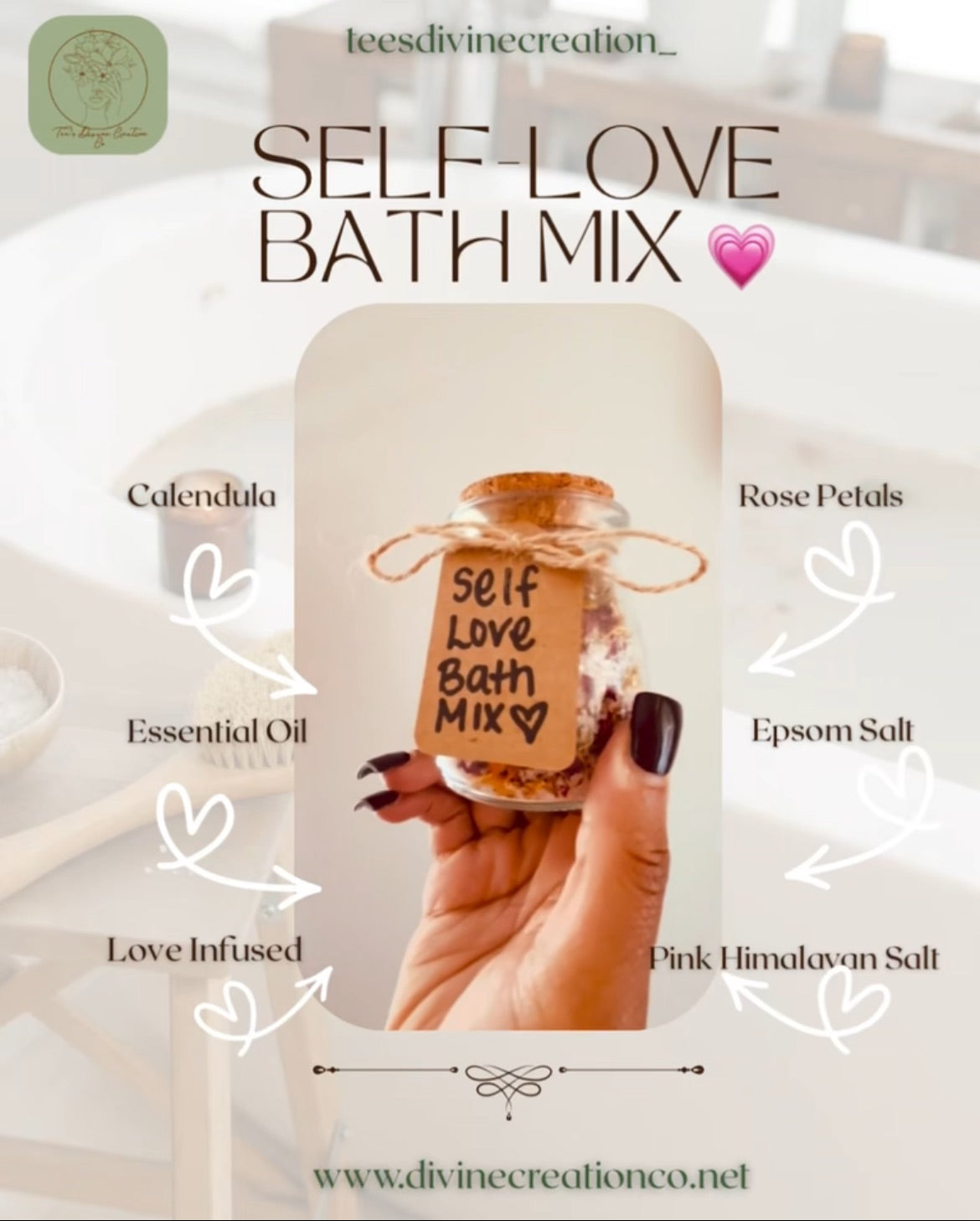 Self Love Bath Ritual Mix
