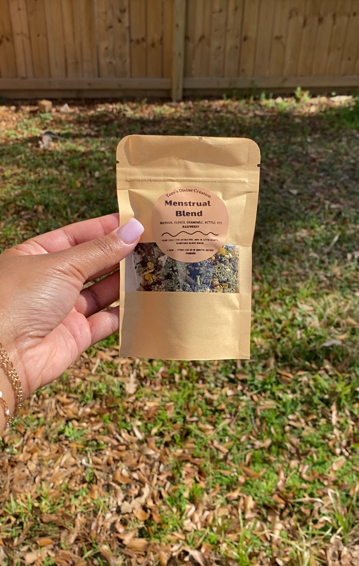 On the go - Menstrual Tea